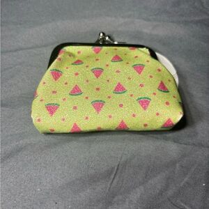 New Watermelon Coin Purse Kisslock NWT